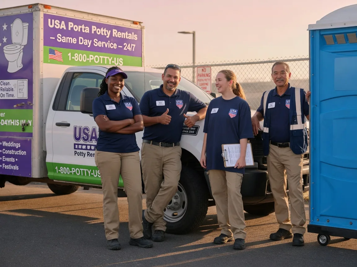 Porta Potty Rental company in Preemption, IL