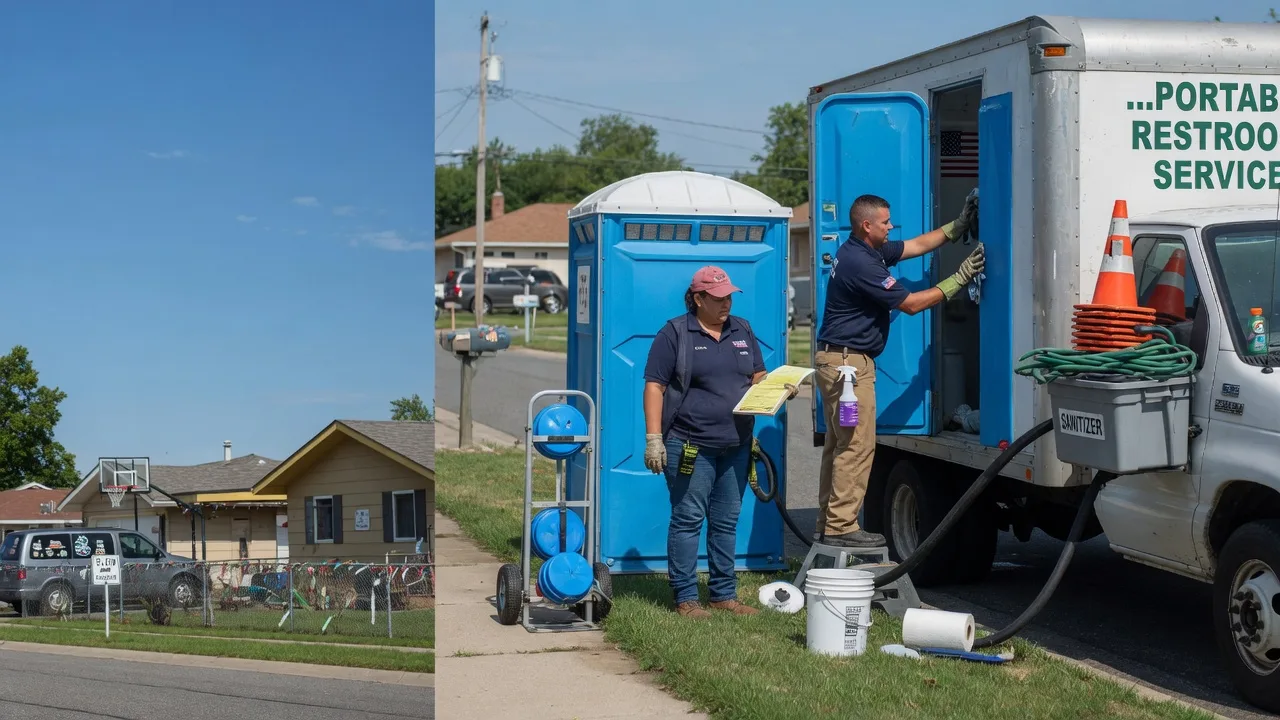 Portable Toilet Rental in Preemption, IL near me